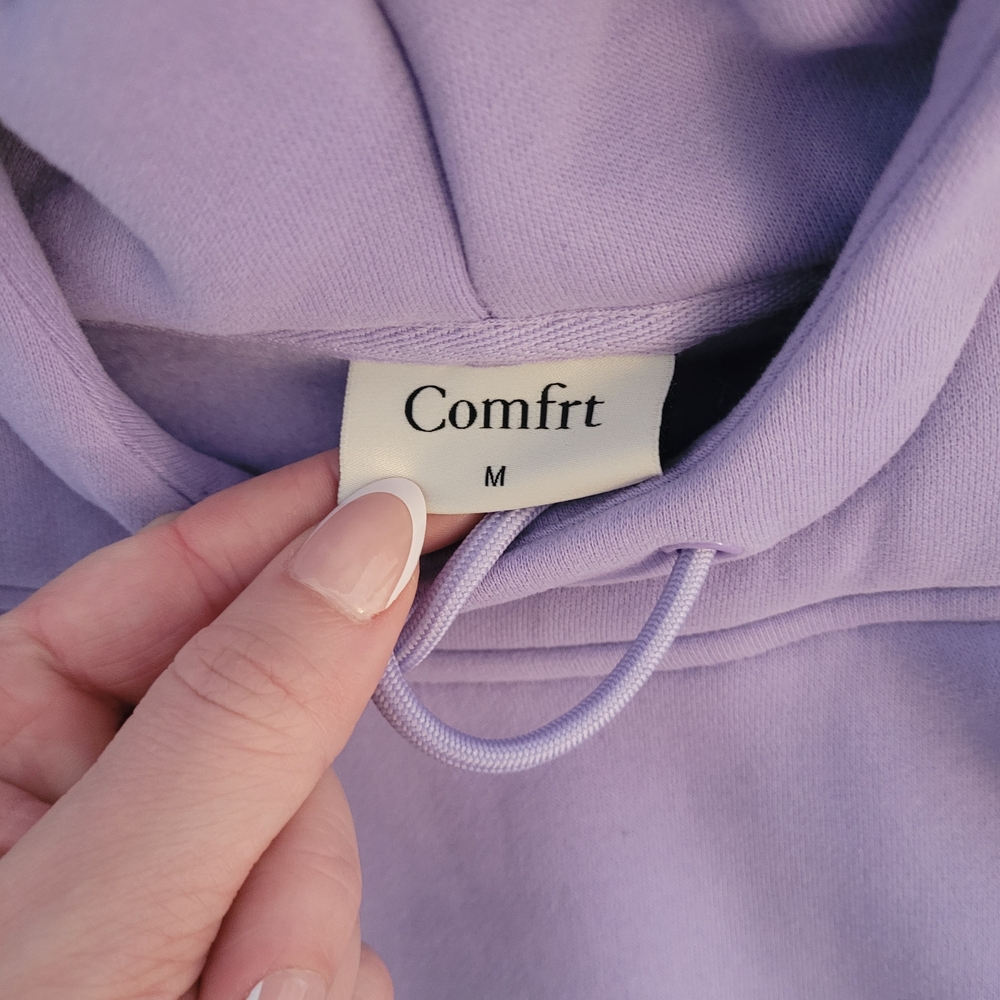 Women's Lavender Hoodie - Brand - Picture 7 of 9
